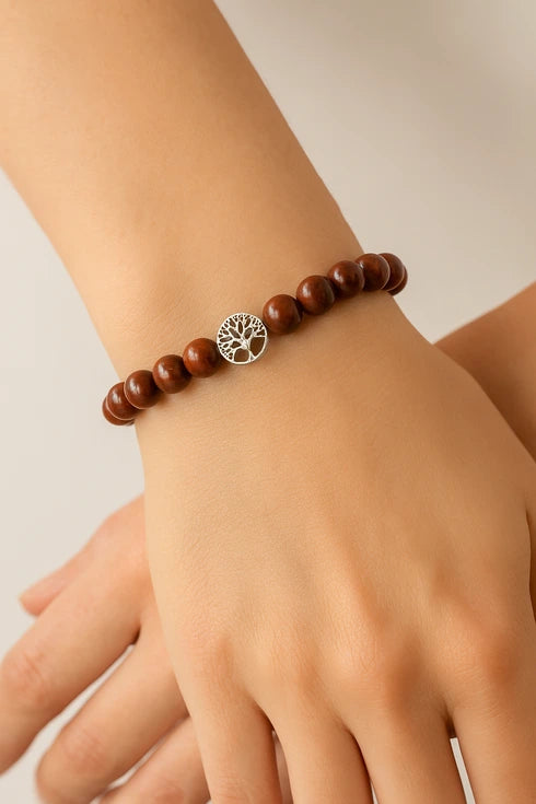 red jasper stone bracelet