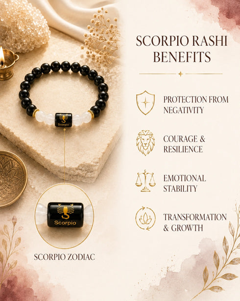 scorpio rashi benefits