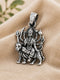 shree durga mata silver pendant