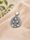 shree hanuman ji silver pendent