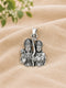 shree ram sita silver pendent