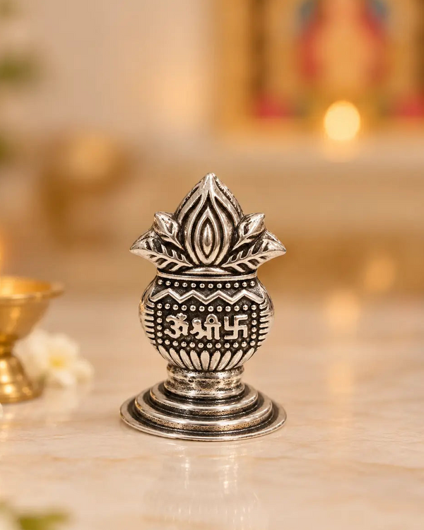 silver kalash for pooja