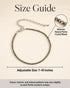 size pyrite anklet