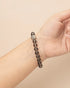 smoky quartz crystal bracelet