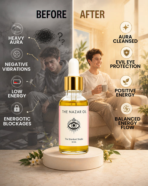 Nazar Oil & Mahakali Tilak Combo - Protection & Powerful Aura