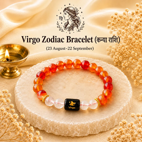 virgo zodiac bracelet
