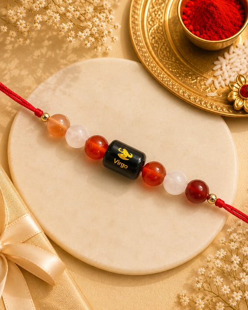 virgo zodiac rakhi