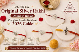 buy silver rakhi online