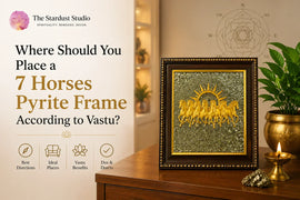 seven horse pyrite frame