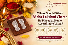 silver maha lakshmi charan
