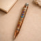 7 chakra pyrite ballpoint pen
