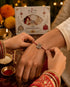 Trishul Chand Pure Silver Rakhi