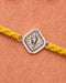 Divine Ganesha Pure Silver Rakhi