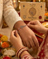 Krishna Mor Pankh Pure Silver Rakhi