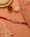 Jai Shree Shyam Dhanush Baan Silver Rakhi