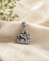 Divine Radha Krishna 925 Silver Pendant