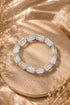 Clear Quartz (Sphatik Bracelet) - Tube Beads