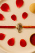 Ganesha Face Pure Silver Rakhi