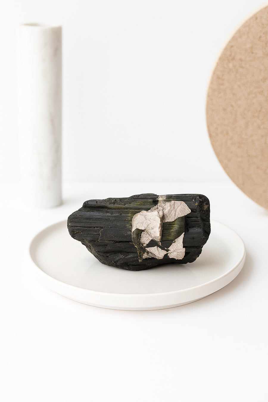 Green Tourmaline - Cluster 112 (Luck & Protection)