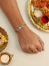 Turquoise Evil Eye Rakhi
