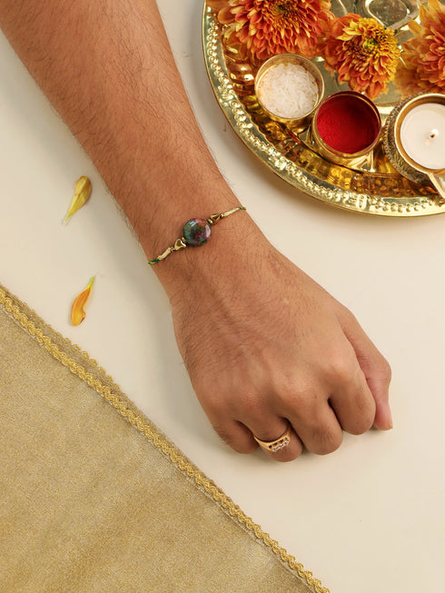 Jade Multicolor Rakhi