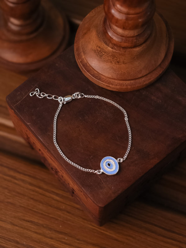 Starlit Vision - Pointed Evil Eye (Pure Silver)