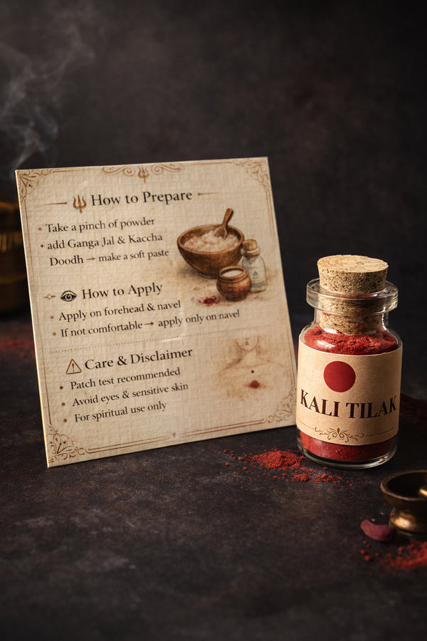 Mahakali Tilak - Negativity Removal & Strong Aura