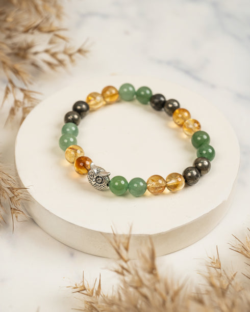 Amethyst and Money Magnet Bracelets