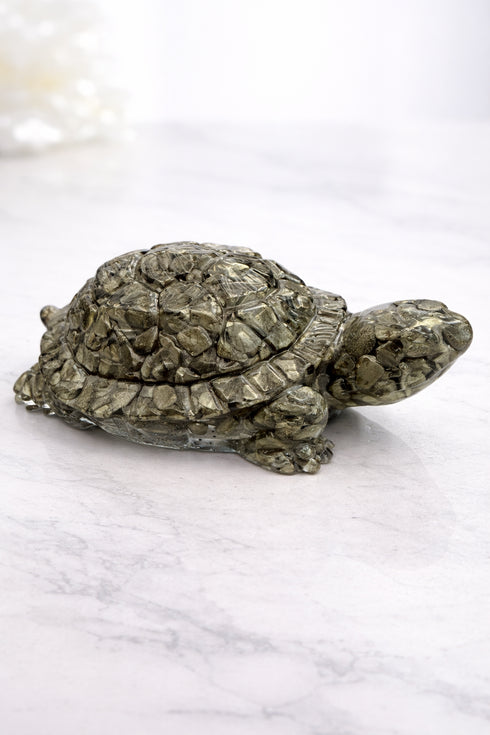 Pyrite Tortoise (Big)