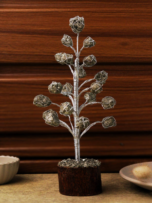 Pyrite Tree of 21 Fortunes