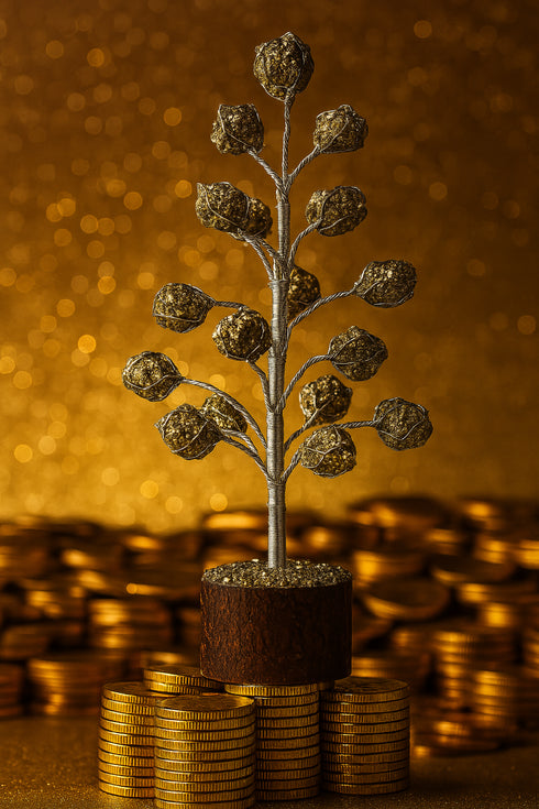 Pyrite Tree of 21 Fortunes