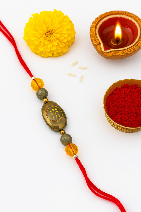 Zibu Pyrite Rakhi