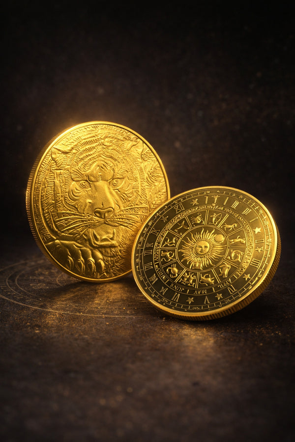 Career Growth Brass Coin
