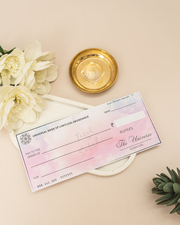Manifestation Cheque