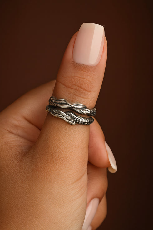 Thumb Ring - Pure Silver (Free Size)
