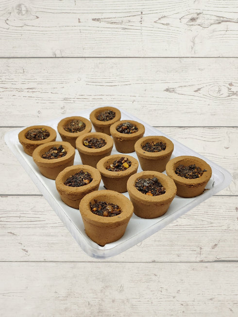 Havan Cups (Sambrani) 24 pieces - Pure Cow Dung