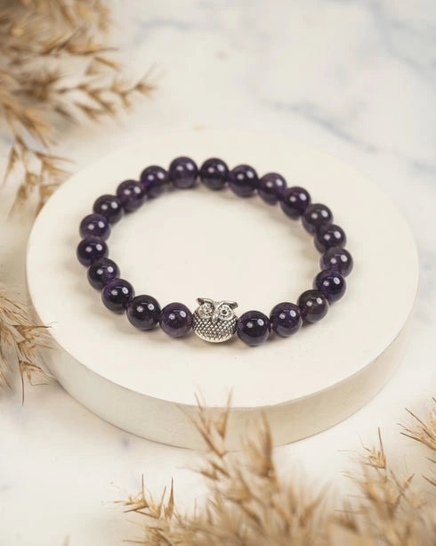 amethyst stone bracelet