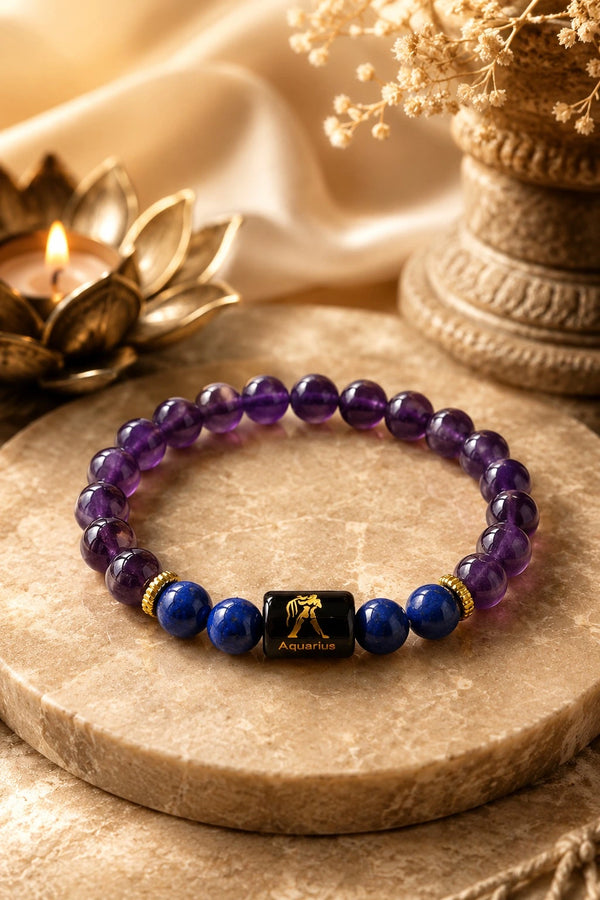 aquarius zodiac bracelet price