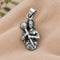 bajrang bali silver pendant