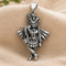 banke bihari silver pendant