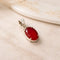 carnelian pendant