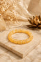 citrine barrel bracelet