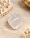 clear quartz crystal tumble