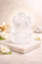 clear quartz ganesha idol