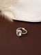 clear quartz ring
