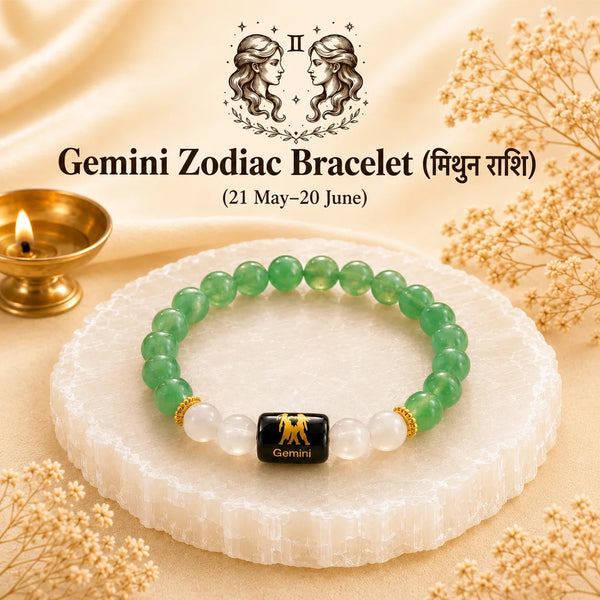 gemini crystal bracelet