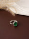 green aventurine ring