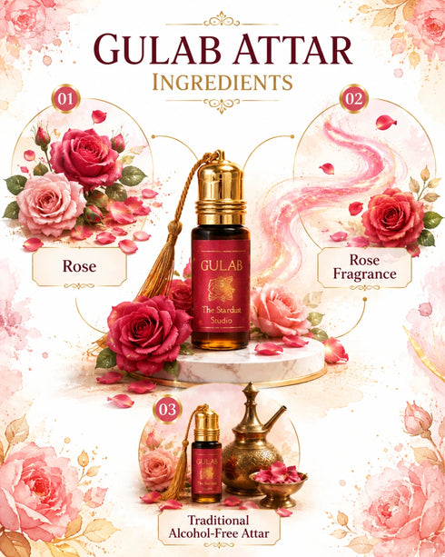 gulab attar ingredients