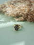 humsa pyrite ring
