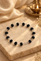 karungali bracelet with german silver cap